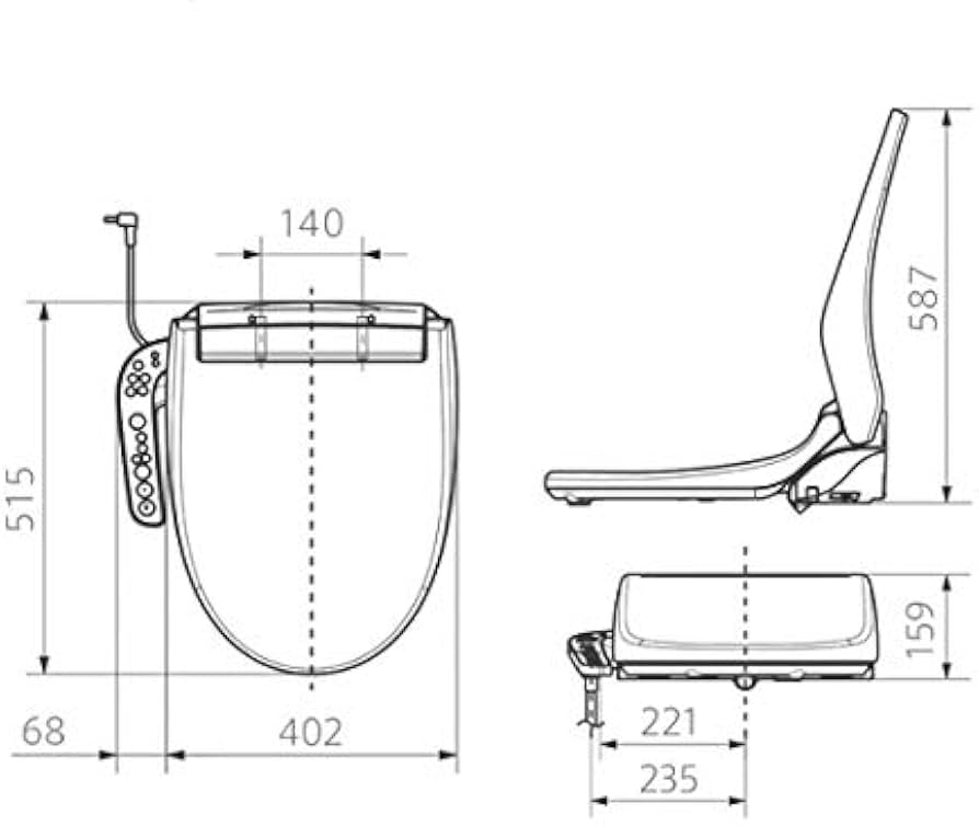 Amazon.co.jp: パナソニック 温水洗浄便座（貯湯式）ホワイトPanasonic