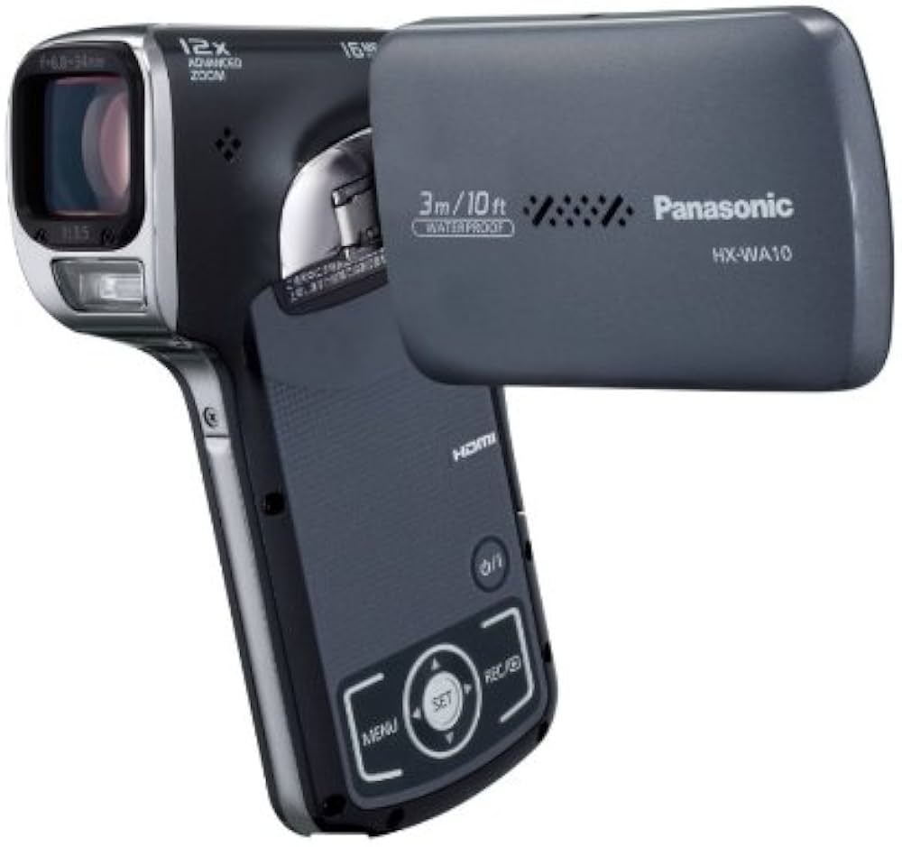 Amazon.co.jp: パナソニック 防水デジタルムービーカメラHX-WA10 サン