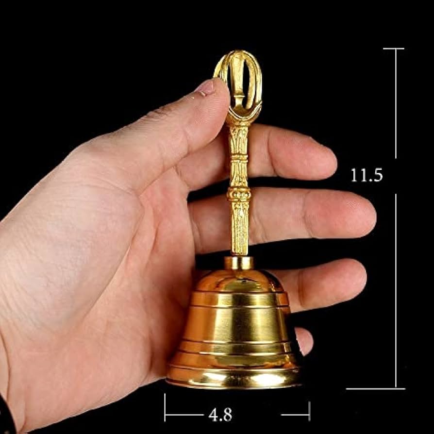 Amazon.co.jp: 金剛鈴 仏教ベル 鈴 ハンドベル 仏教 仏具密教法具