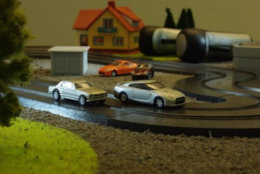 Amazon | マイクロスロットカー オーナーズ NISSAN HISTORY SET 通販