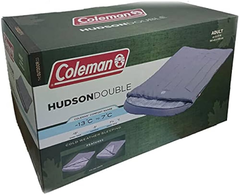 Amazon.co.jp: コールマン 2?3人用 封筒型 寝袋 シュラフ ハドソン