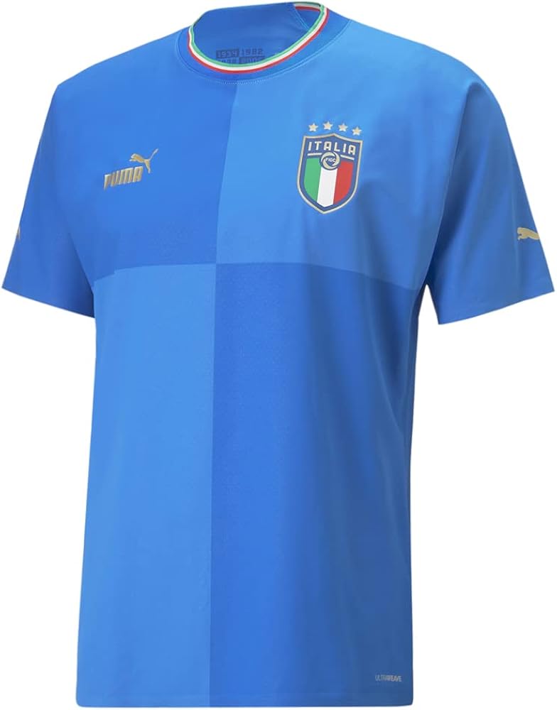 Amazon.com: PUMA Italy Men's Authentic Home Jersey 22/23 (as1