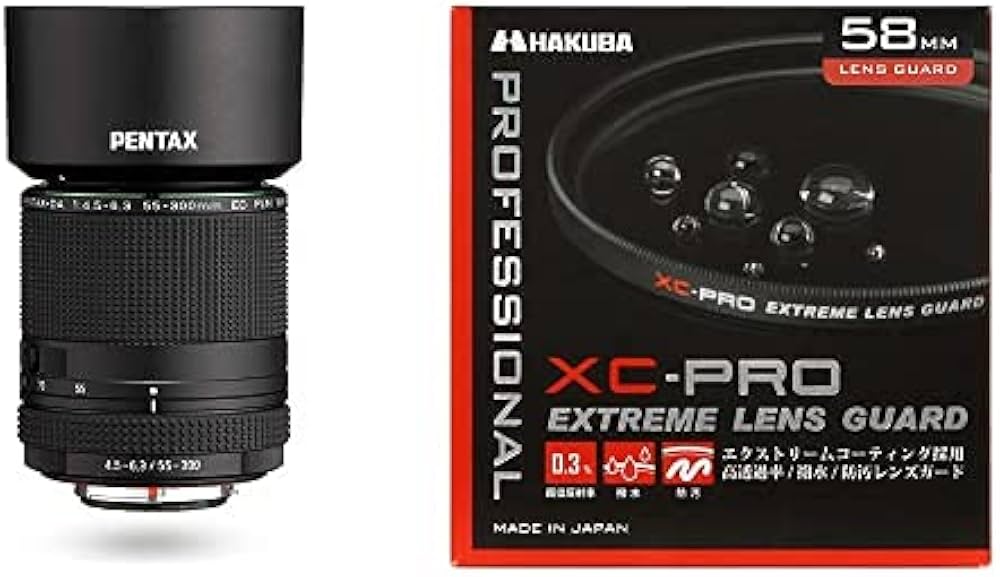 Amazon.co.jp: 【レンズフィルターセット】HD PENTAX-DA 55-300mmF4.5
