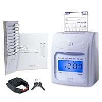 Amazon.co.jp: VOICE(ヴォイス) タイムレコーダー【自動集計機能付き