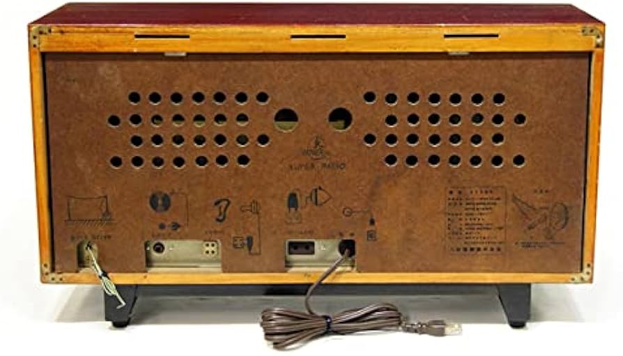 Amazon.co.jp: GENERAL ゼネラル 八欧電機 6L480 真空管ラジオ BC(中波