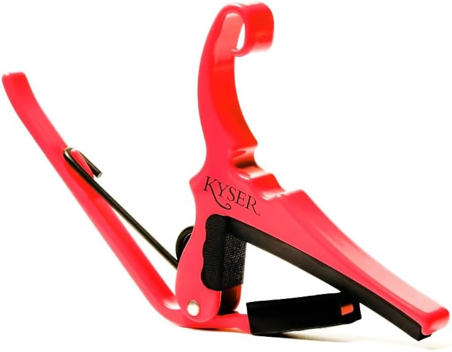 Amazon | カイザー カポ Kyser KGJPKRA Kabuki Red QUICK-CHANGE CAPO