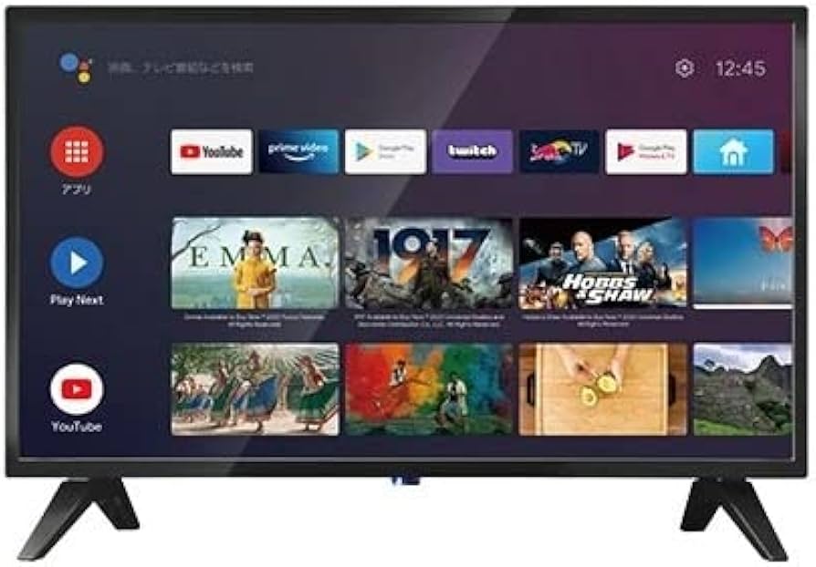 Amazon.co.jp: TSM-2401F2K テレビ アンドロイド 24型 Android TV 機能