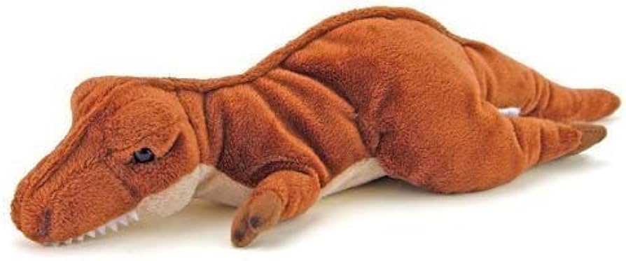 Amazon.co.jp: カロラータ ティラノサウルス ぬいぐるみ (ねそべり