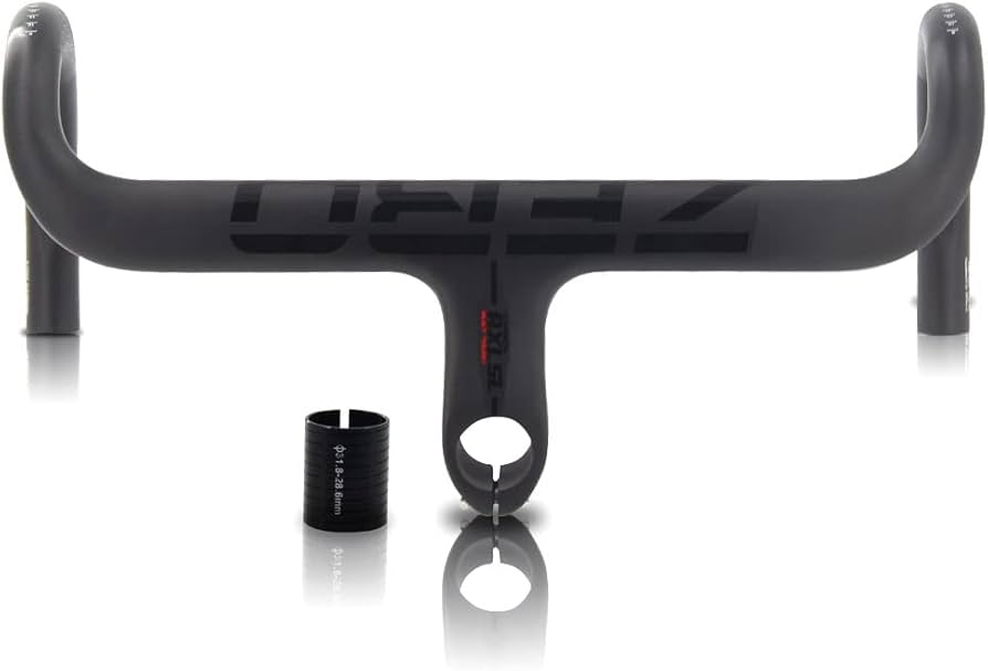 Amazon.co.jp: カーボンハンドルバー ドロップ1-1/4