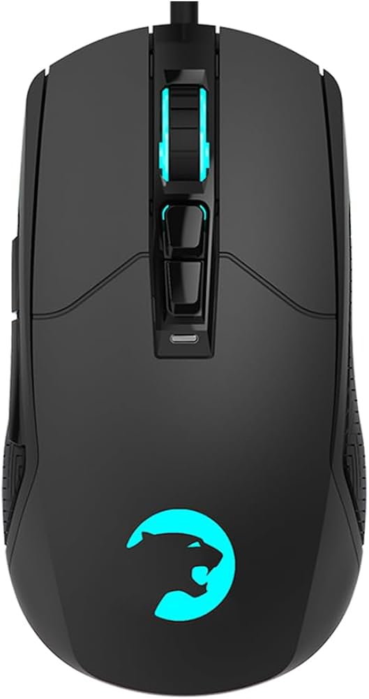Amazon.com: GAMEPOWER Kyojin Wired Gaming Mouse, RGB Lighting