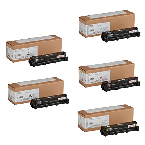 Amazon | 【純正品4色5本】リコー トナーカートリッジ P C201 4色5
