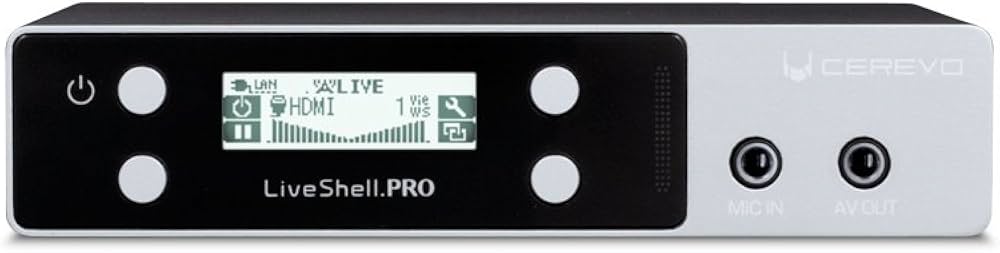 Amazon.co.jp: Cerevo ライブ配信 LiveShell PRO 720p アナログ入力