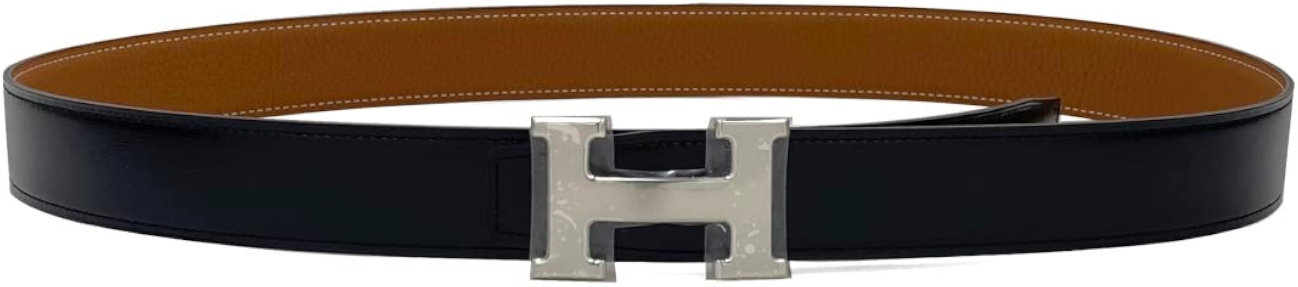 Amazon | [エルメス] ベルトバックル 《H》 & リバーシブルベルト 32