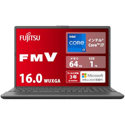 Amazon.co.jp: 富士通 ノートパソコン 日本製 FMV LIFEBOOK WA3/J3 (MS