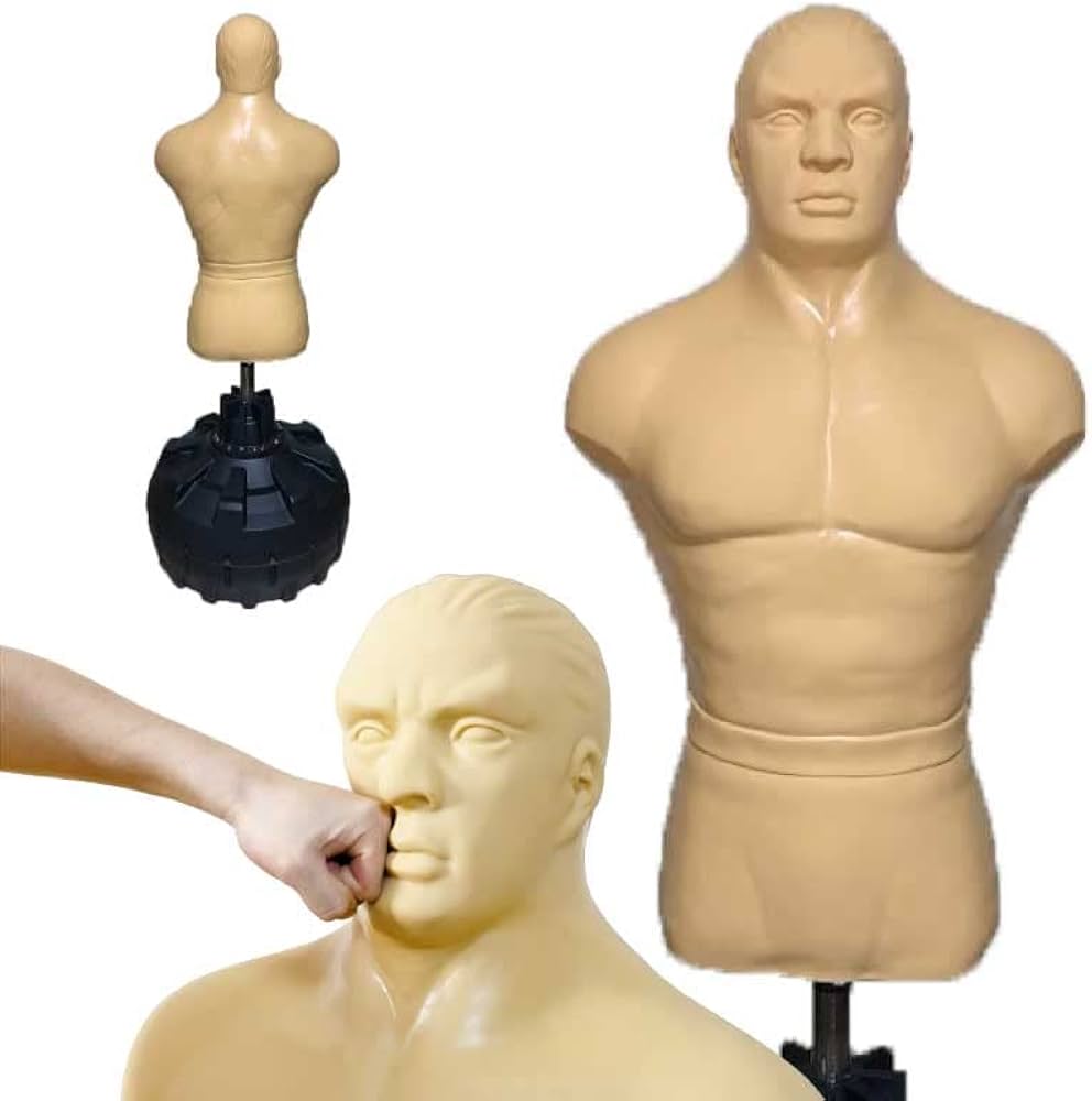 Amazon | THLARTE 男性型シリコンサンドバッグ 自立式 高さ調節可能