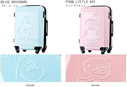 Amazon | ムーミン (MOOMIN) キャリーケース mm2-004 PINK LITTLE MY