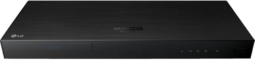 New LG UBK90 UHD Streaming - 4K - 2D/3D - Region Free Blu Ray Disc