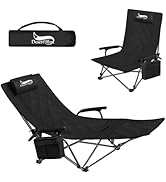 Amazon.co.jp: DesertFox リクライニングチェア キャンプ椅子 単品
