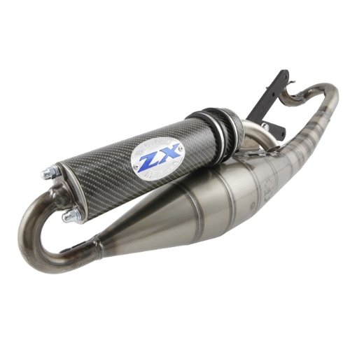 LeoVince Handmade ZX Exhaust System for Derbi Predator LC/AC