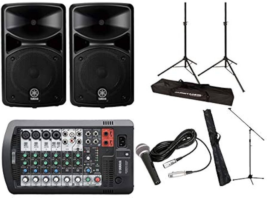Amazon | 【スピーカースタンド+マイクセット付】 YAMAHA Bluetooth