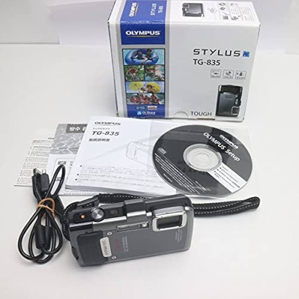 Amazon.co.jp: OLYMPUS デジタルカメラ STYLUS TG-835 Tough シルバー