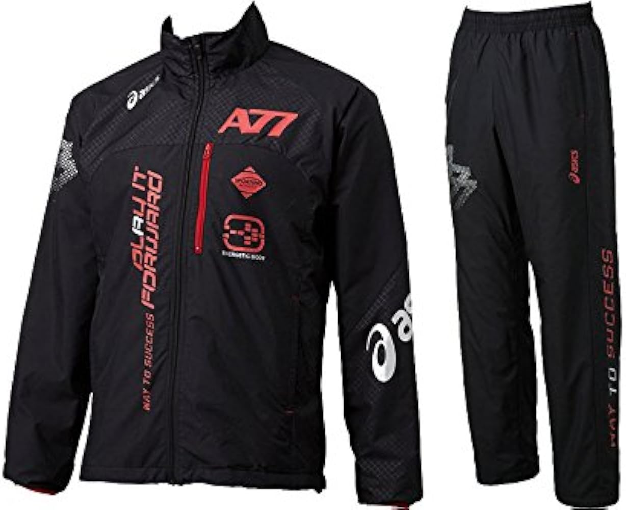 Amazon.co.jp: asics(アシックス) A77 ウインドブレーカー上下セット