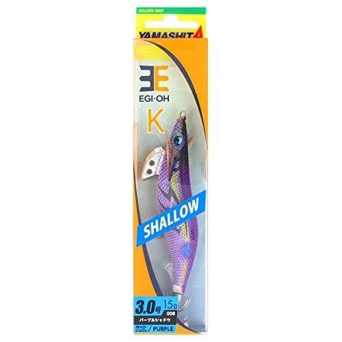 Amazon | ヤマシタ(YAMASHITA) エギ エギ王 K 3S #008 パープル