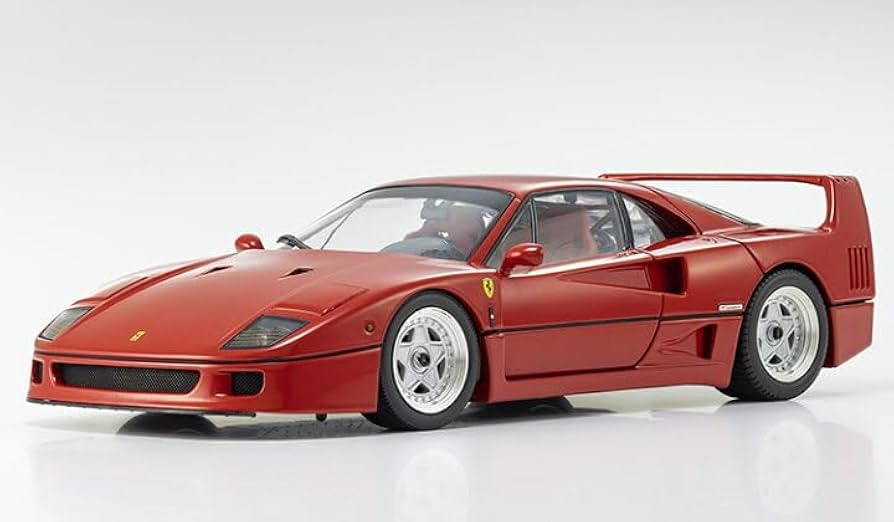 Amazon.co.jp: 京商 再生産品 1/18 フェラーリ F40 KS08416R レッド