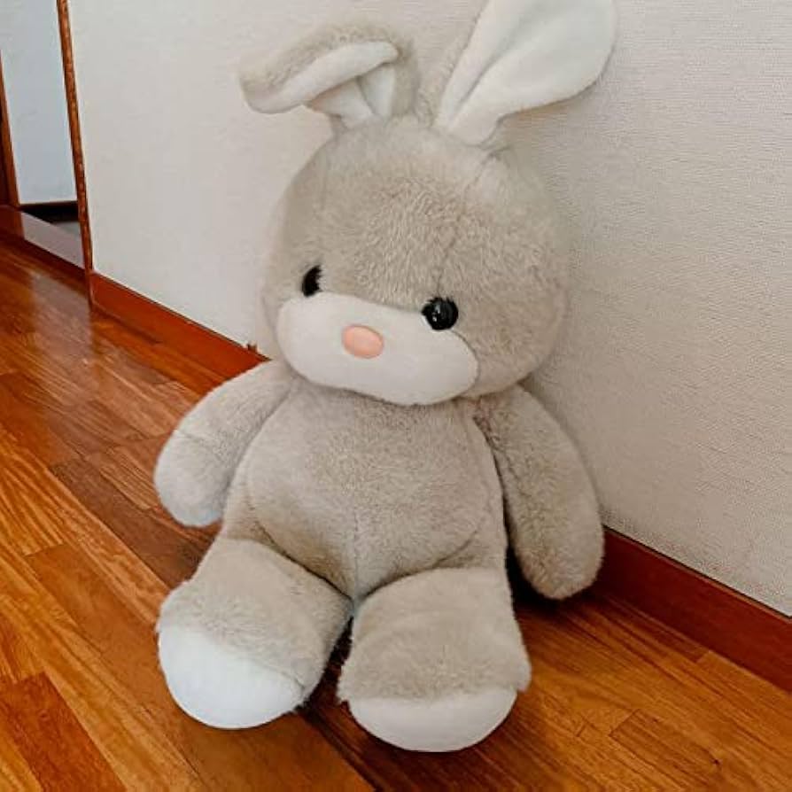 Amazon.co.jp: 吉徳 ぬいぐるみ うさぎ 昭和 レトロ 廃盤 : おもちゃ