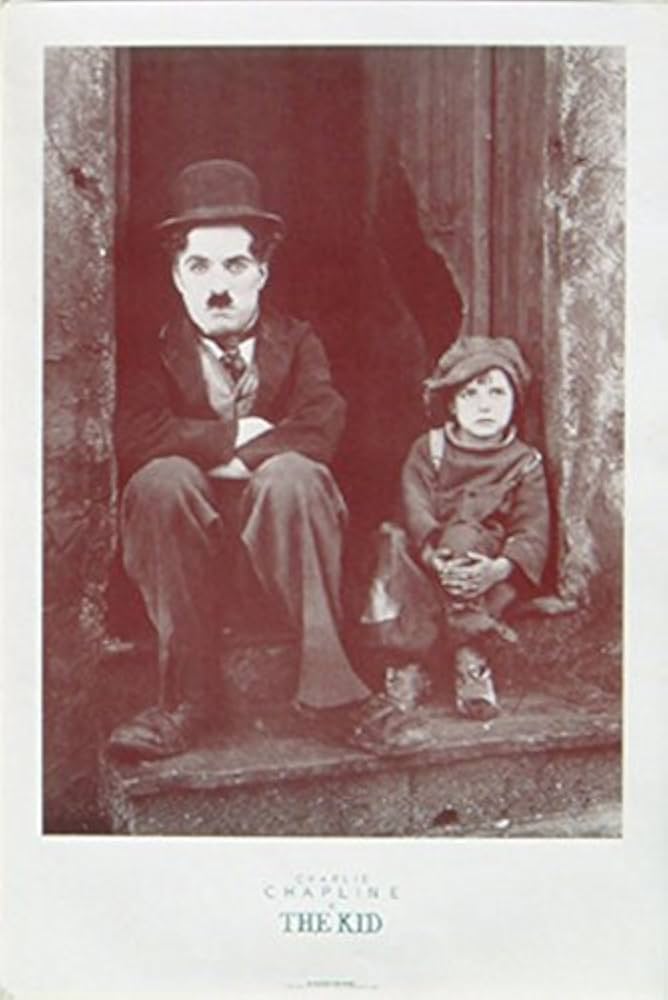 Amazon.co.jp: ポスター チャーリー・チャップリン ザ・キッド TX-1524
