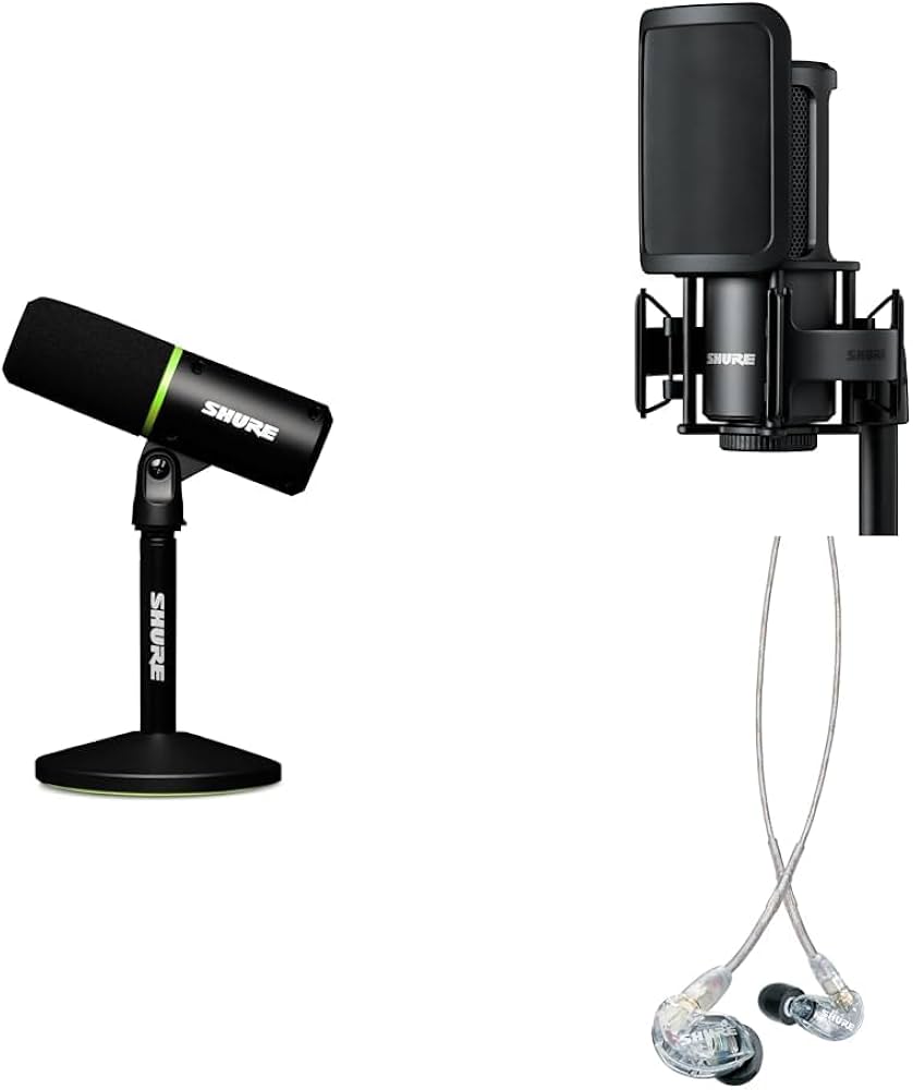 Amazon.co.jp: 【SHURE シュア 配信セット】MV6 USB ゲーミング