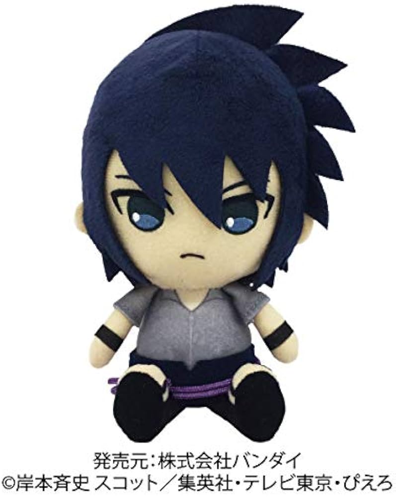 Amazon.co.jp: NARUTO疾風伝 Chibiぬいぐるみ うちはサスケ : おもちゃ