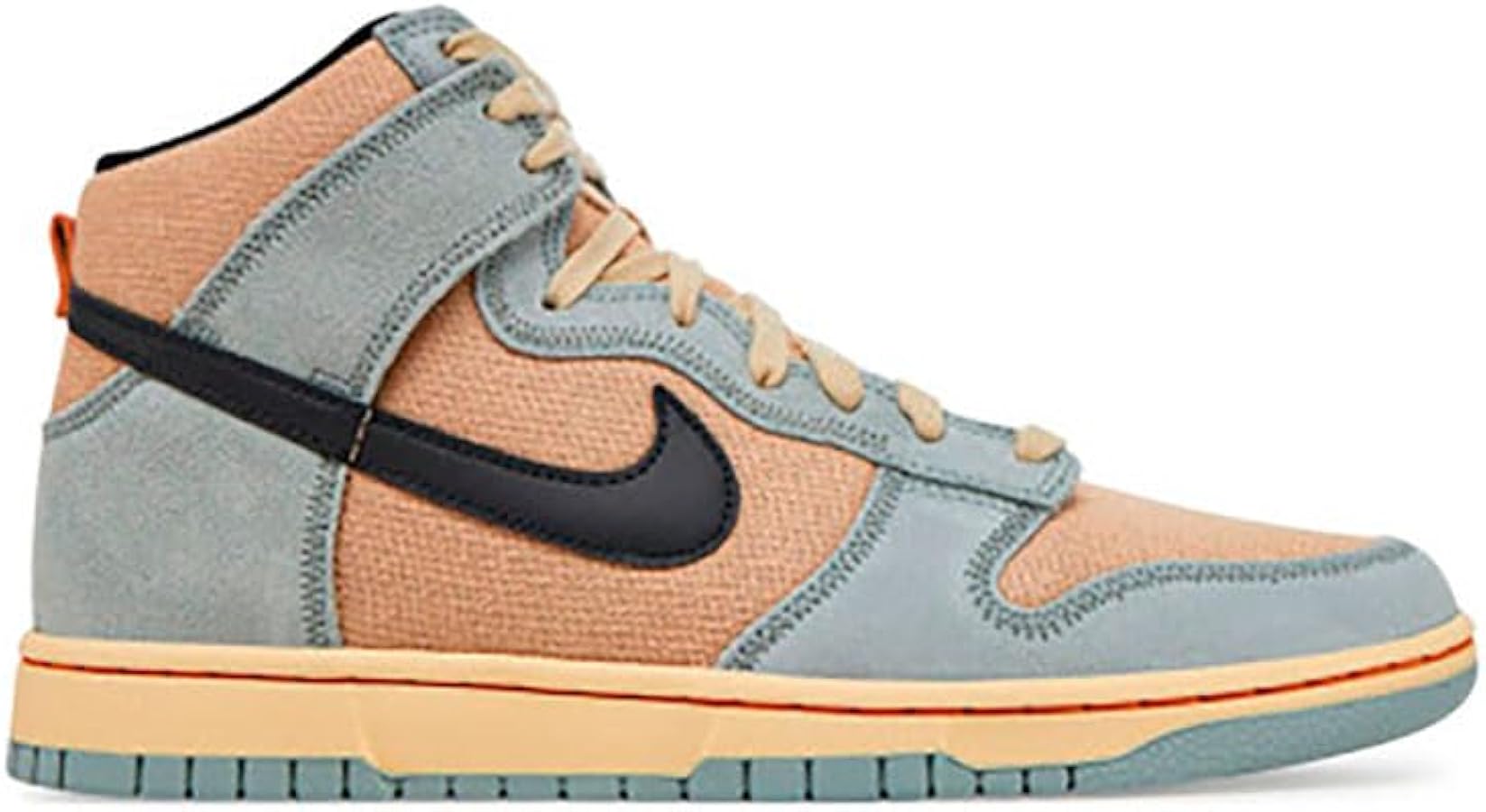 Amazon.com | Nike Dunk Hi Retro SE Mens Grain/Black-Light Pumice