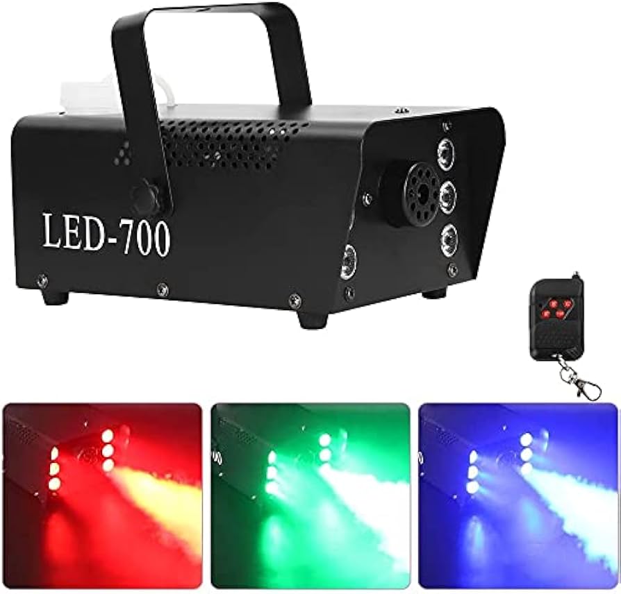 Amazon.co.jp: HOLDLAMP フォグマシン スモークマシン 6つのLED RGB