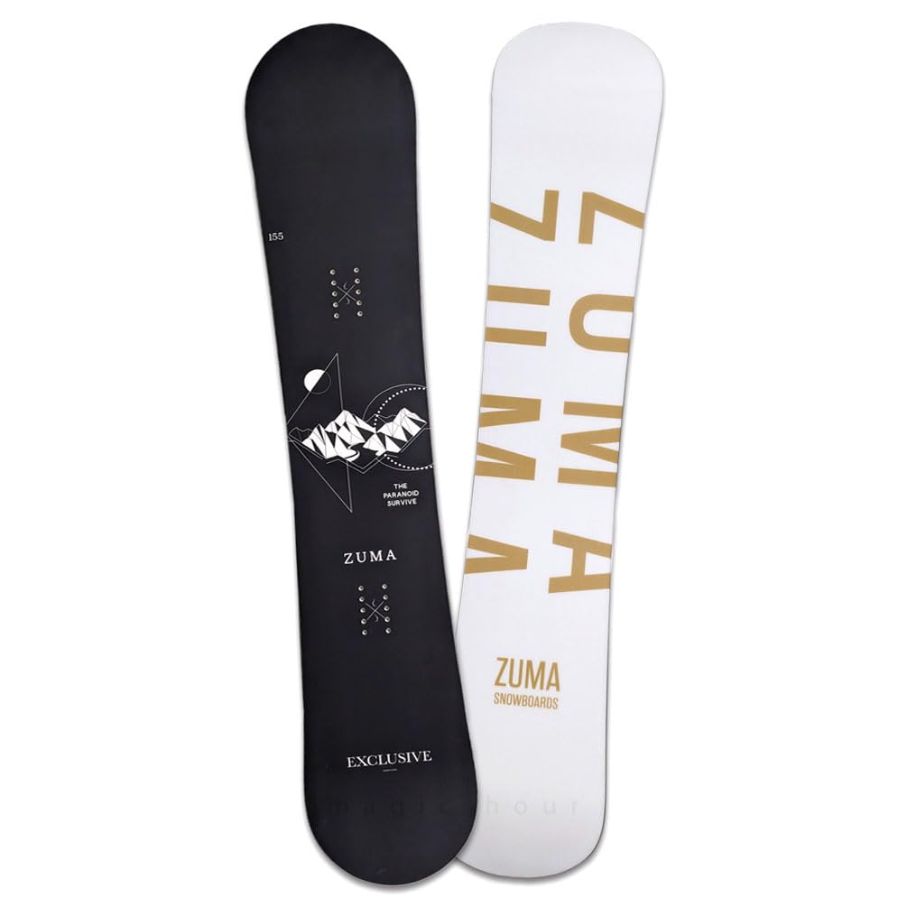 Amazon | スノーボード 板 メンズ 単品 ZUMA ツマ EXCLUSIVE スノボー