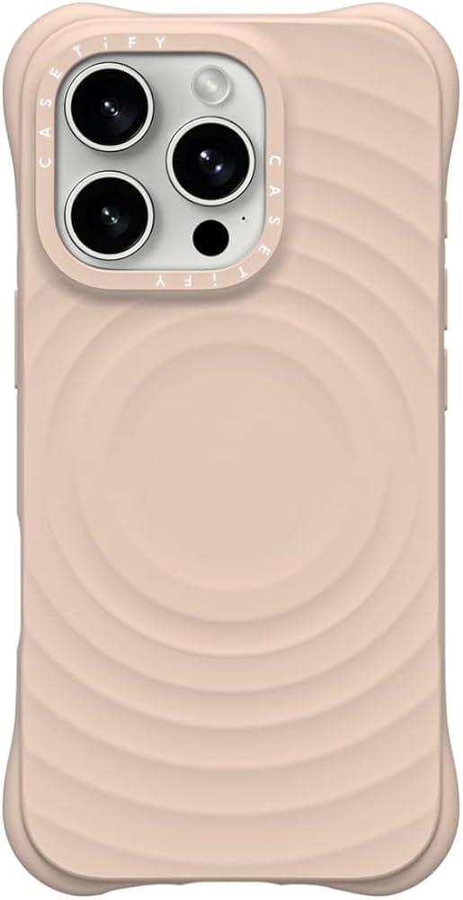 Amazon.co.jp: CASETiFY ウェーブ シリコン iPhone 16 Pro ケース [波