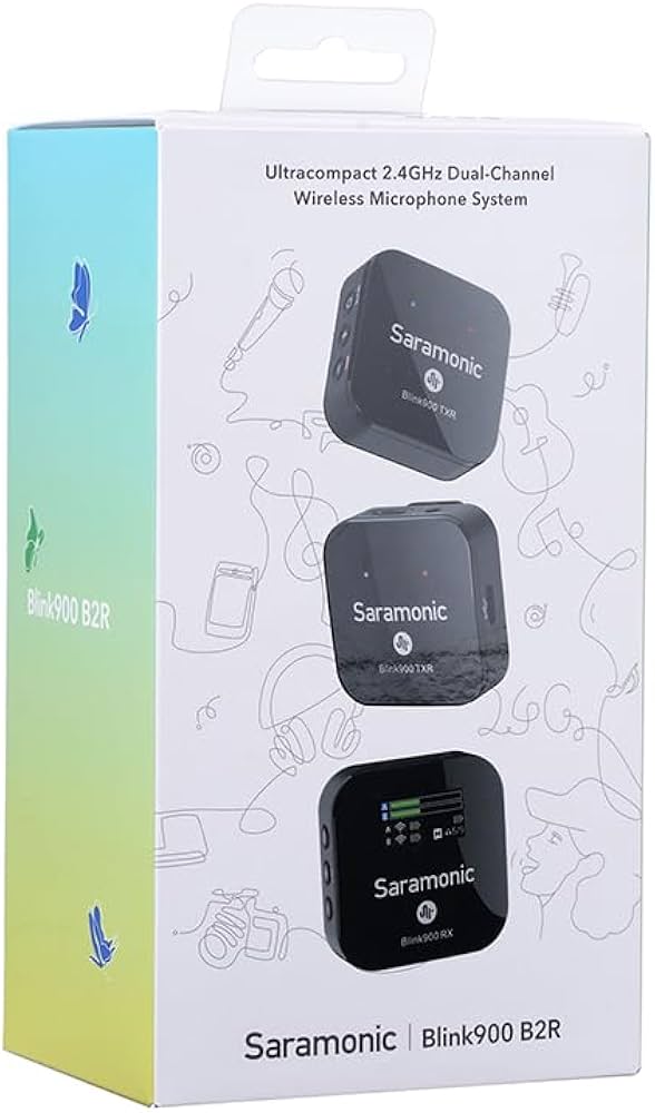 Amazon.co.jp: Saramonic サラモニック 2.4Gワイヤレスマイクシステム