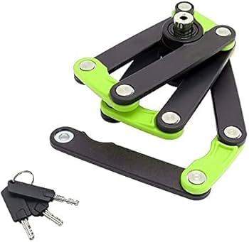 Amazon | [Bosvision] 折りたたみ自転車ロック – 高耐久盗難防止自転車