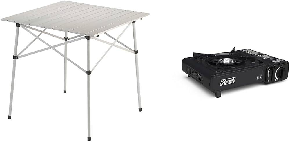 Amazon.com : Coleman Outdoor Compact Folding Table, Sturdy