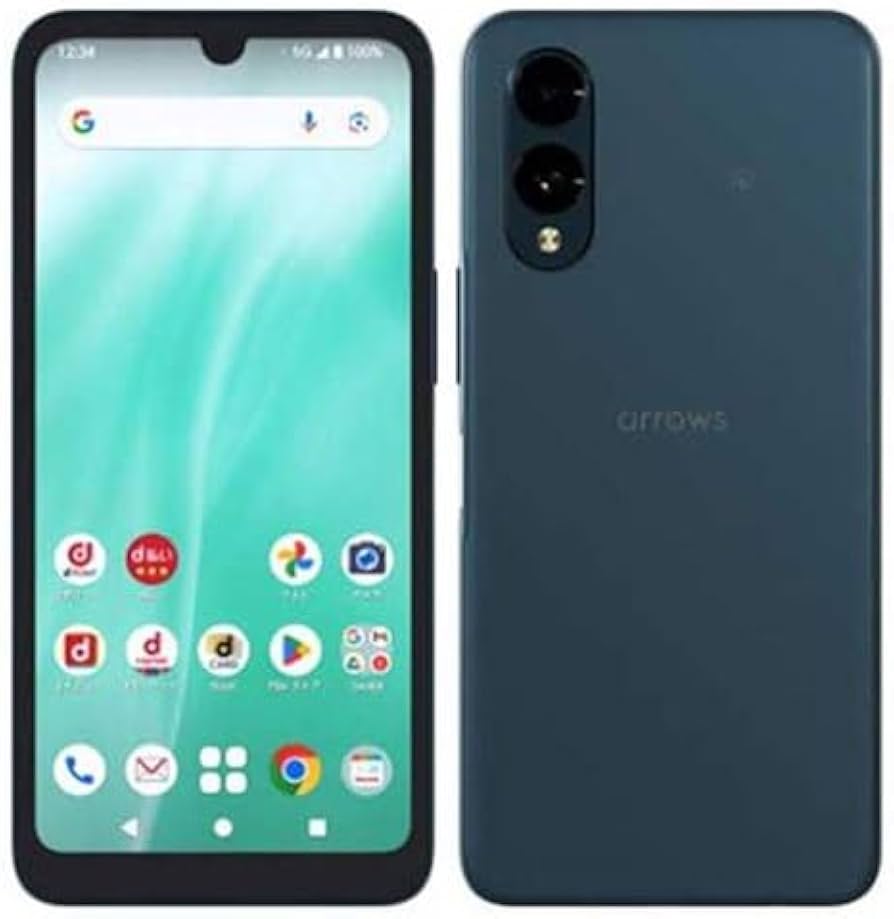 Amazon | arrows We2 FCG02 ネイビーグリーン AU版SIMフリー品 | ノー
