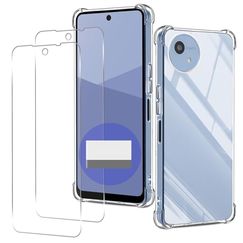 Amazon | Seninhi 対応 AQUOS Wish 5 ケース（1枚入）+ ガラスフィルム