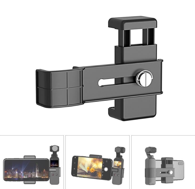 Amazon | DJI POCKET2/OSMO POCKET 対応 スマートフォン固定クランプ1