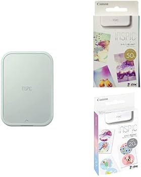 Amazon.co.jp: 【3点セット】Canon スマホ専用ミニフォトプリンター