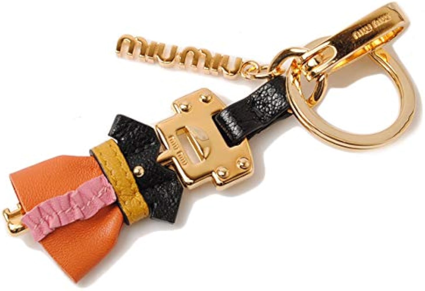 Amazon.co.jp: ミュウミュウ キーリング/キーホルダー/チャーム miumiu