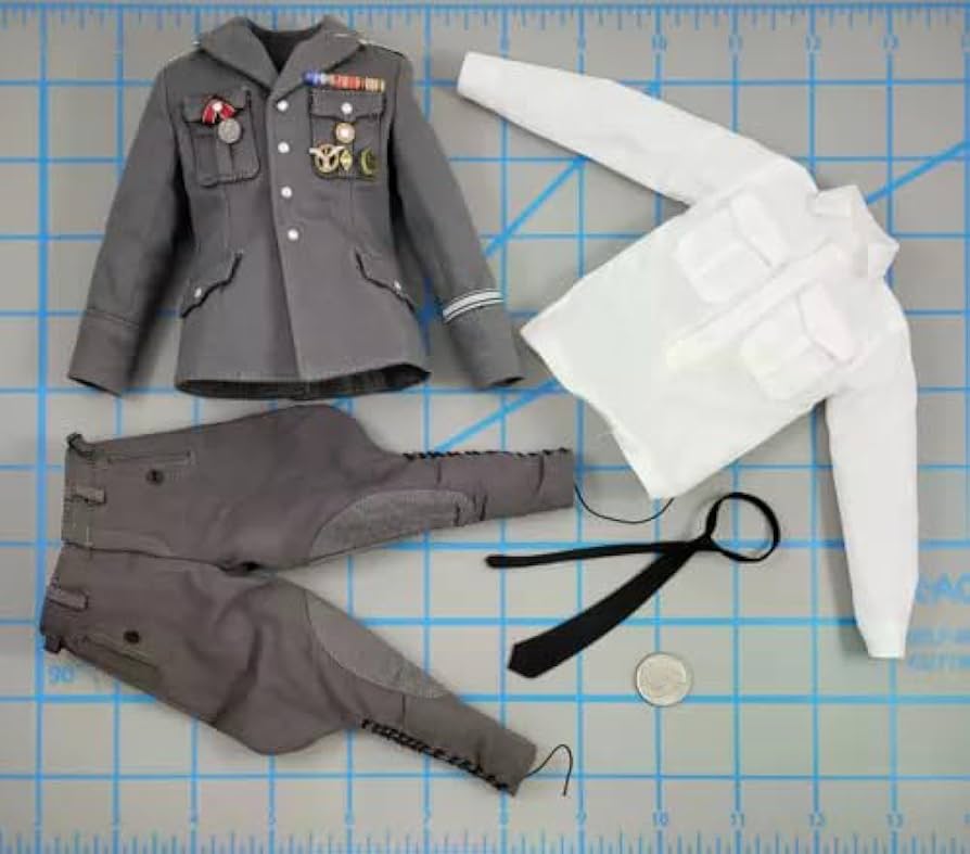 Amazon.co.jp: 第二次世界大戦ドイツ軍将校制服後期バージョン1/6
