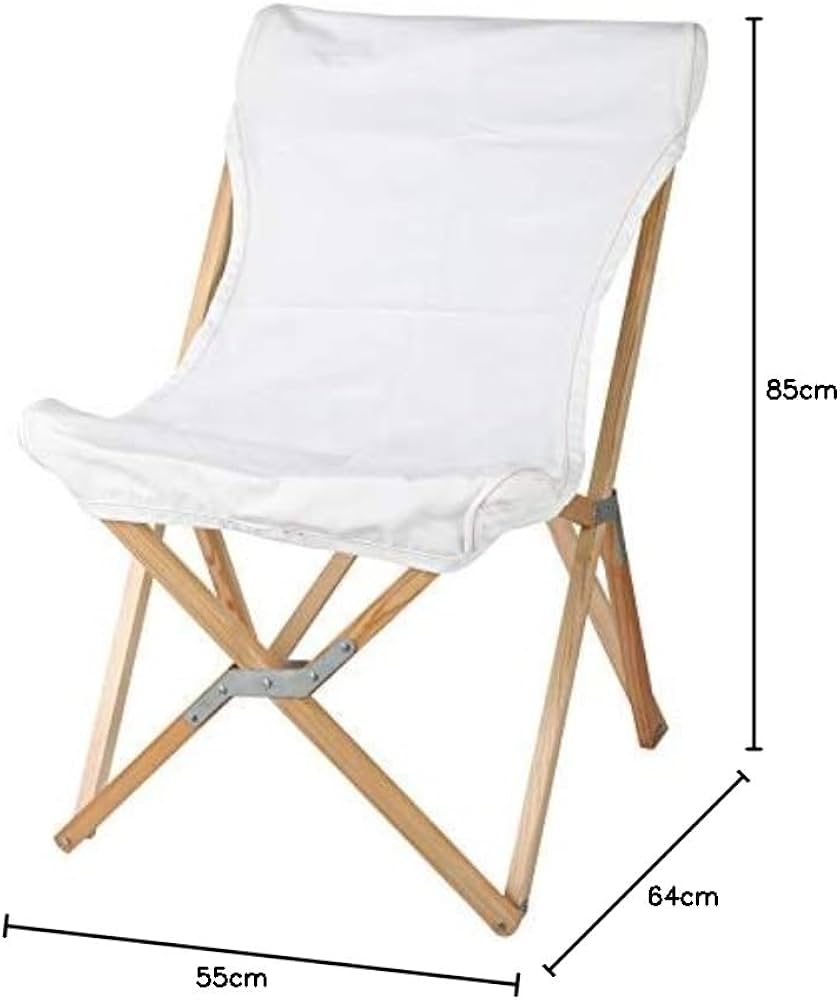 Amazon｜ダルトン(Dulton) 椅子 ウッデンビーチチェアー ホワイト 高さ