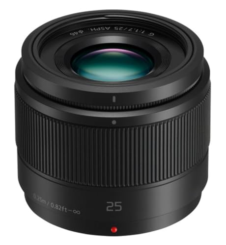 LUMIX G 25mm/F1.7 ASPH.H-H025は軽量ミニサイズな標準単焦点レンズ
