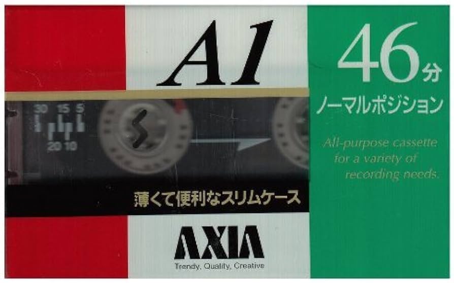 Amazon | 46分カセットテープ AXIA A1SB 46 | オーディオテープ
