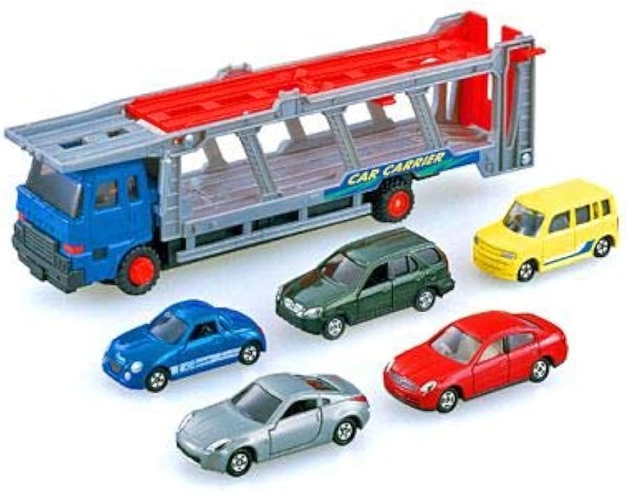 Amazon.co.jp: トミカギフト トミカいっぱいカーキャリアセット : Hobbies