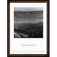 Amazon.co.jp: ポスター アンセル アダムス Desert Valley 額装品